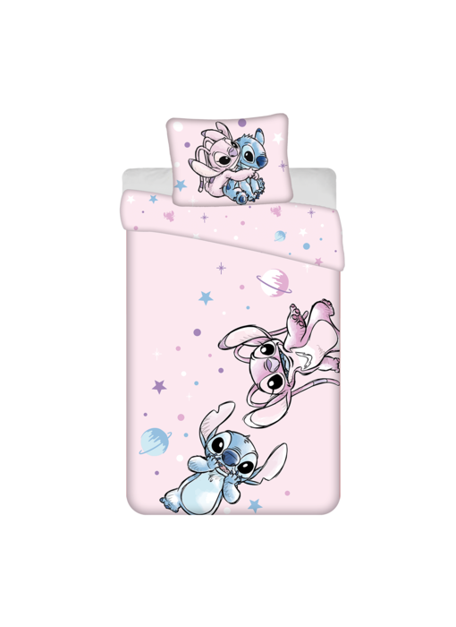 Disney Lilo & Stitch Bettbezug Universe 140 x 200 cm / 50 x 70 cm Baumwolle