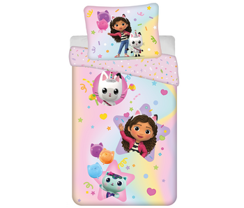 Gabby's poppenhuis Duvet cover Rainbow 140 x 200 cm / 70 x 90 cm Cotton