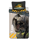 Jurassic World Housse de couette T-Rex - 140 x 200 cm / 70 x 90 cm - Coton