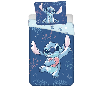 Disney Lilo & Stitch Dekbedovertrek Aloha 140 x 200 cm + 70 x 90 cm Katoen