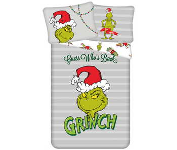 The Grinch Duvet cover Who's Back 140 x 200 cm + 70 x 90 cm Cotton