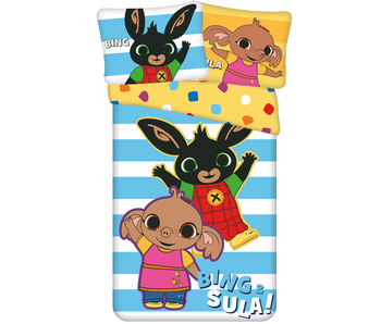 Bing Bunny Bettbezug Sula 140 x 200 cm / 70 x 90 cm Baumwolle