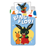 Bing Bunny BABY / Kleinkinder-Bettbezug Flop - 135 x 100 + 40 x 60 cm - Baumwolle