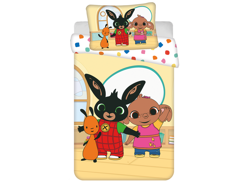 Bing Bunny Baby/Toddler Playroom Duvet Cover - 135 x 100 + 40 x 60 cm - Cotton