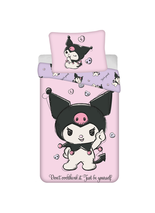 Kuromi Kuromi be You Duvet Cover 140 x 200 cm / 70 x 90 cm Cotton