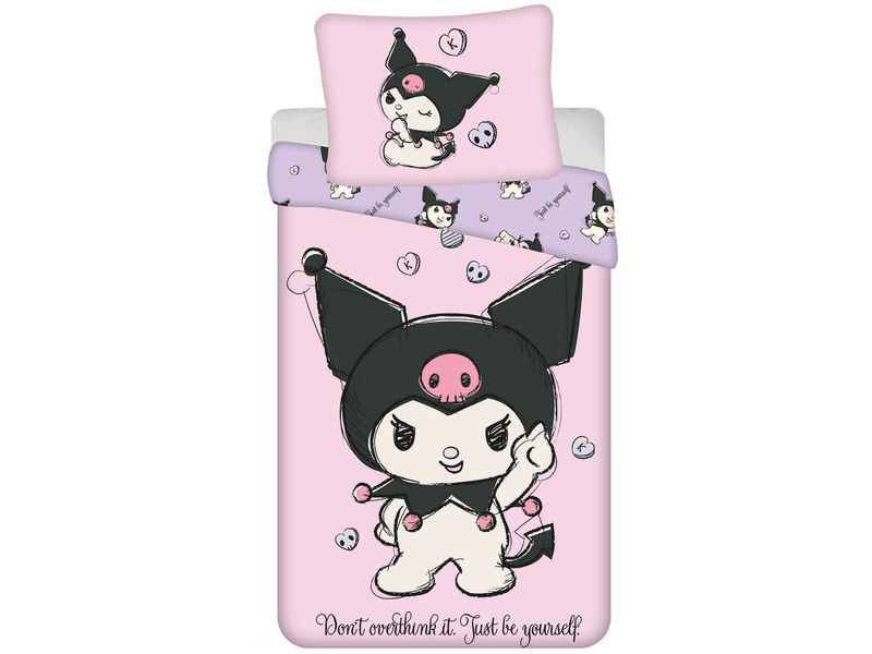 Kuromi Kuromi Be You Duvet Cover - 140 x 200 cm / 70 x 90 cm - Cotton