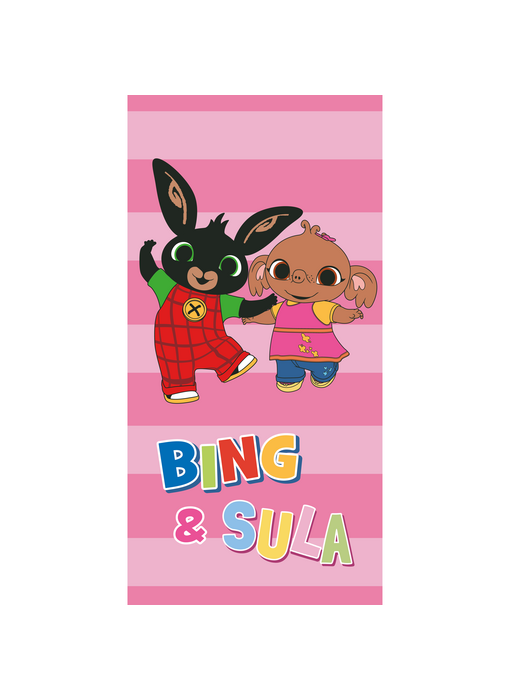 Bing Bunny Serviette de plage Playing Together 70 x 140 cm Coton
