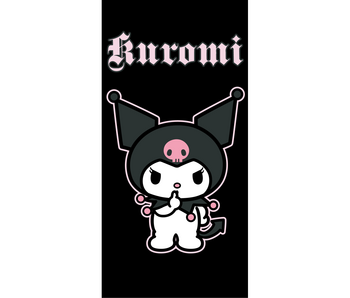 Hello Kitty & Friends Kuromi Power Beach Towel - 70 x 140 cm - Cotton