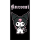 Kuromi Power Beach Towel - 70 x 140 cm - Cotton