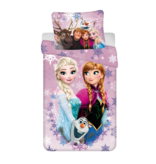 Disney Frozen Housse de couette Love - 140 x 200 cm / 60 x 70 cm - Coton