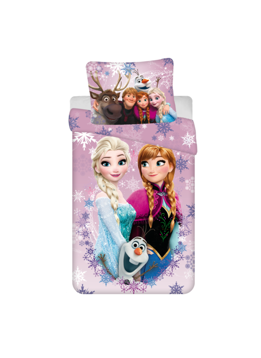 Disney Frozen Housse de couette Love 140 x 200 cm / 60 x 70 cm Coton