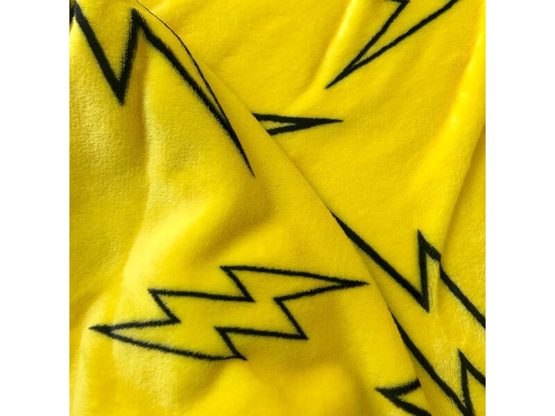Pokémon Fleeceplaid met capuchon Pikachu- 125 x 150 cm - Polyester