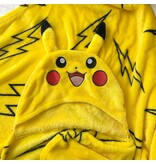 Pokémon Fleeceplaid met capuchon Pikachu- 125 x 150 cm - Polyester
