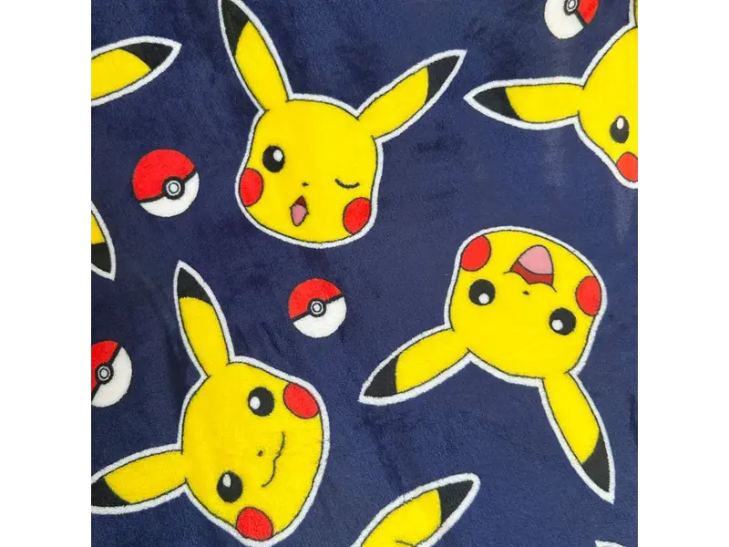 Pokémon Fleecedecke Pika Pika - 125 x 150 cm - Polyester