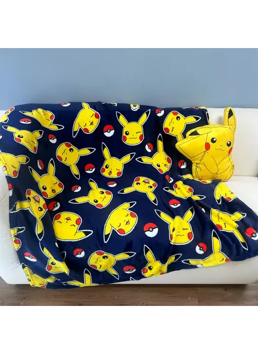 Pokémon Fleeceplaid Pika Pika 125 x 150 cm Polyester