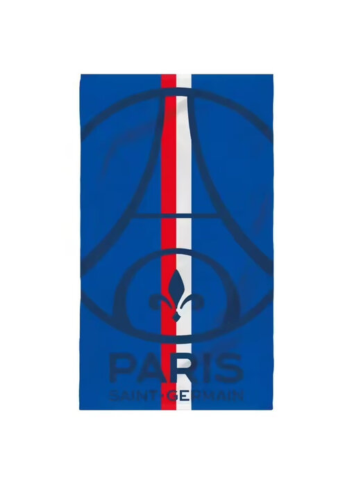 Paris Saint Germain Serviette de plage Logo 70 x 150 cm Coton