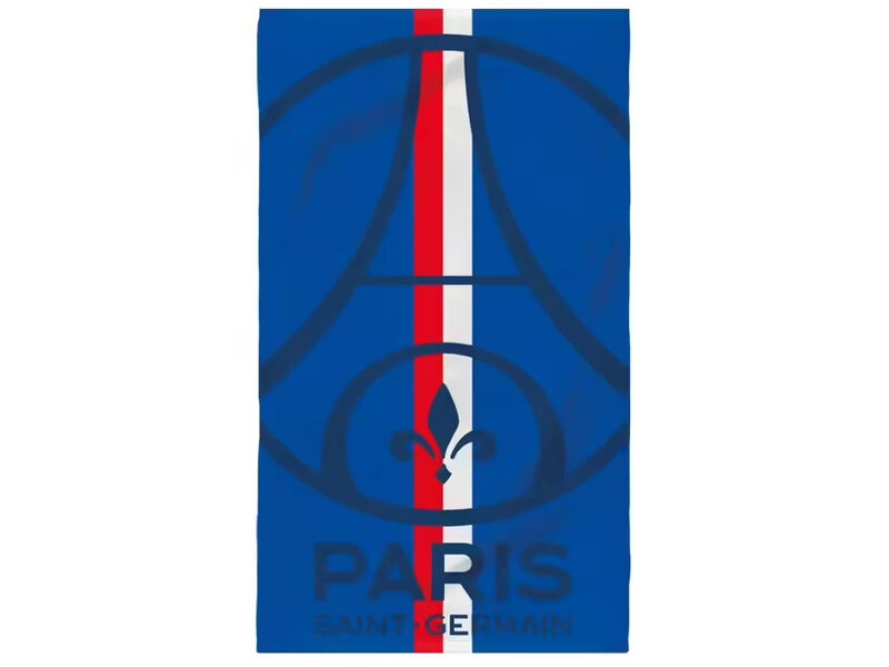 Paris Saint Germain Strandtuch Logo - 70 x 150 cm - Baumwolle