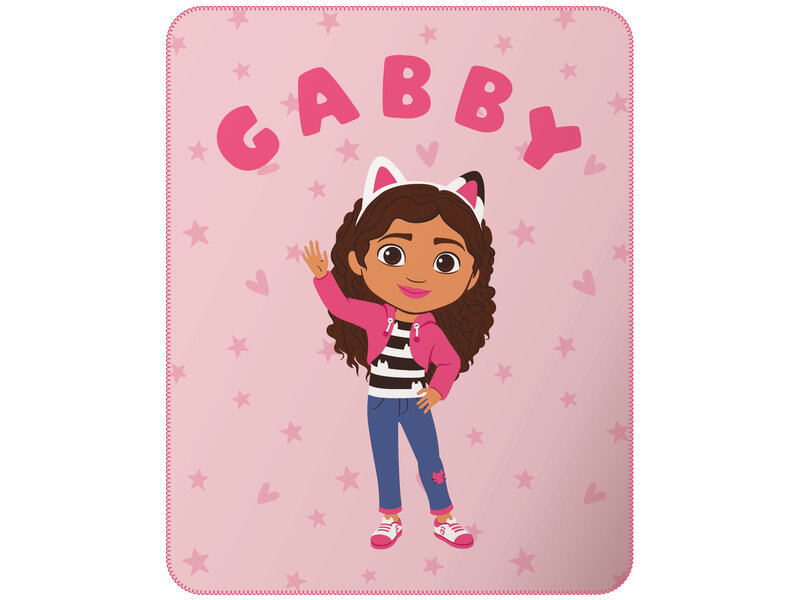 Gabby's poppenhuis Fleece plaid Cuddle - 110 x 140 cm - Polyester
