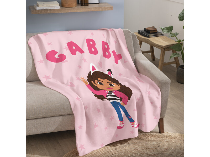 Gabby's poppenhuis Fleece plaid Cuddle - 110 x 140 cm - Polyester