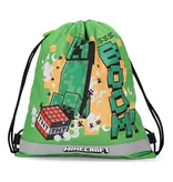 Minecraft Gym bag, Boom! - 43 x 32 cm - Polyester