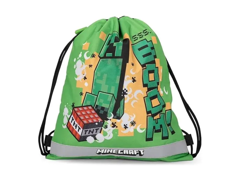 Minecraft Gym bag, Boom! - 43 x 32 cm - Polyester