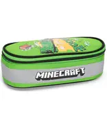 Minecraft Ovales Federmäppchen, Boom! - 23 x 6 x 9,5 cm - Polyester
