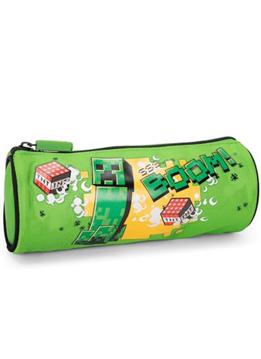 Minecraft Etui Boom Rond  22 x 8 Ø cm Polyester