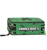 Minecraft Gevuld Etui, Nether (3 ritsen) - 20 x 13 x 7 cm - Polyester