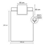Hello Kitty Bettbezug Cute - 140 x 200 cm / 65 x 65 cm - Polycotton