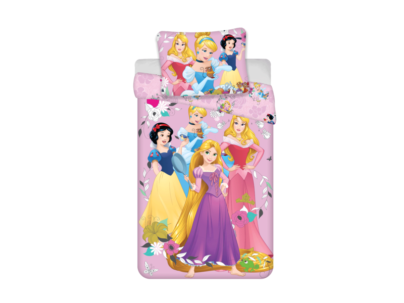 Disney Princess Beauty Bettbezug - 140 x 200 cm / 60 x 70 cm - Baumwolle