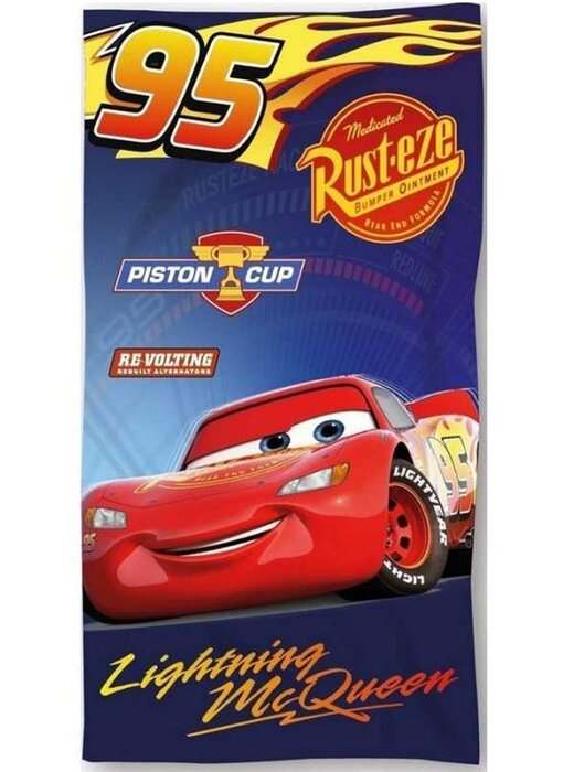 Disney Cars Piston Cup Beach Towel 70x140 cm Cotton