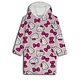 Hoodie Fleece Blanket Pink Adult Polyester (One Size)