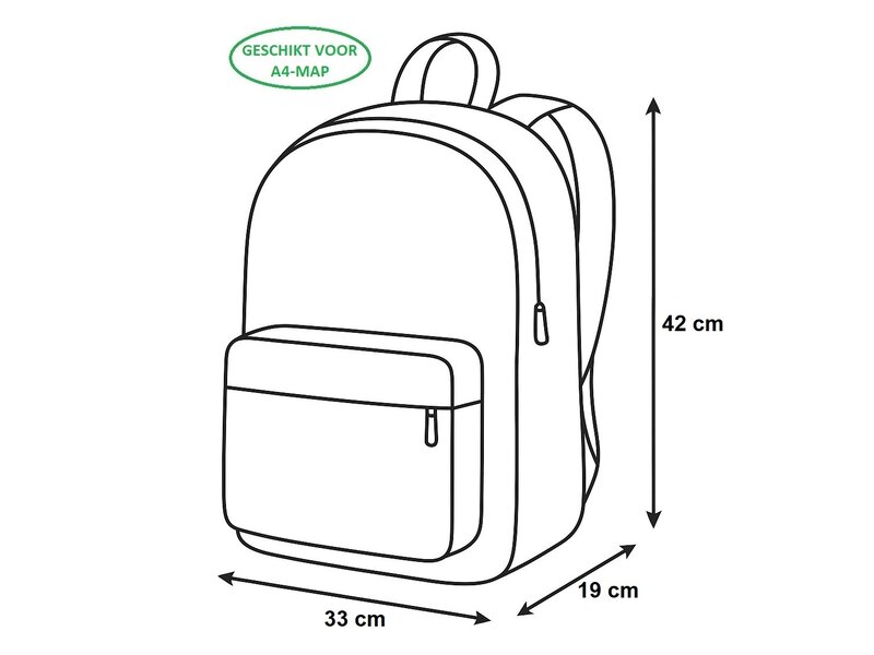 Super Mario Rucksack Hello - 42 x 33 x 19 cm - Polyester