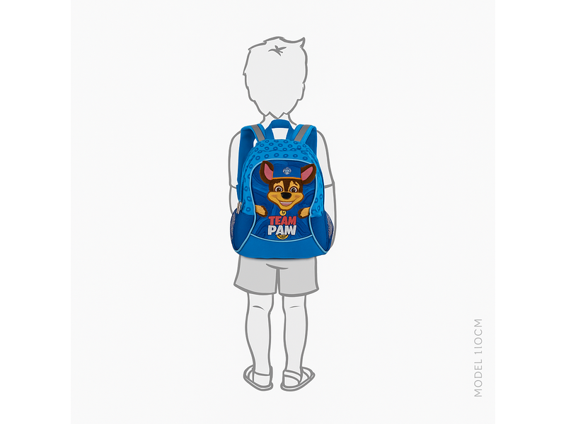 PAW Patrol Rucksack Chase - 35 x 27 x 15 cm - Blau