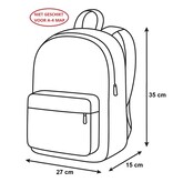 Fabrizio Sac à dos pour cheval 35 x 27 x 15 cm - Violet