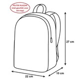 Rainbow High Toddler backpack, Sparkle - 27 x 22 x 10 cm - Polyester