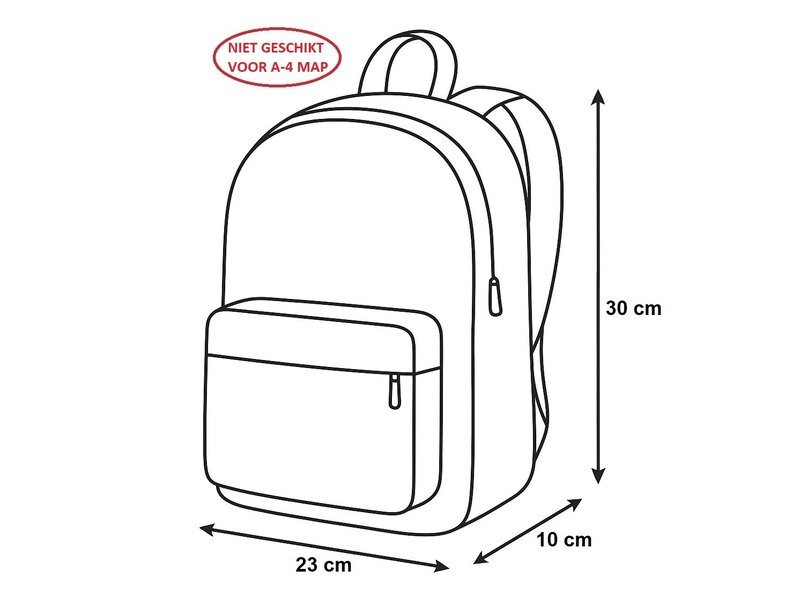 Dragon Ball Z Kleinkindrucksack, Super – 30 x 23 x 10 cm – Polyester