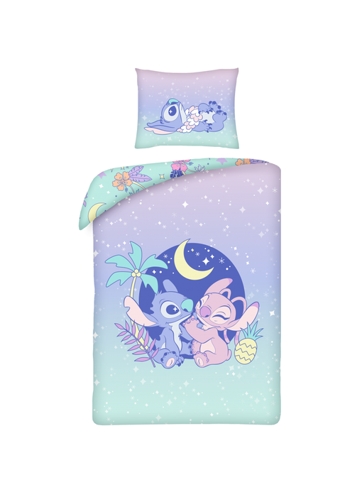 Disney Lilo & Stitch Under the Moon Duvet Cover 140 x 200 cm / 70 x 90 cm Cotton