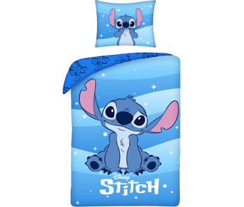 Disney Lilo & Stitch Housse de couette Étoiles 140 x 200 cm / 70 x 90 cm Coton