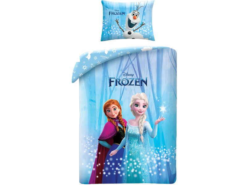 Disney Frozen Sisters Duvet Cover - 140 x 200 cm / 70 x 90 cm - Cotton