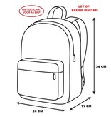 Disney Lilo & Stitch Rugzak, True Blue - 34 x 26 x 11 cm - Polyester Disney Lilo & Stitch Rugzak, True Blue - 34 x 26 x 11 cm - Polyester