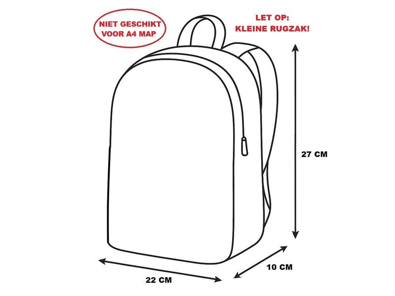 Minions Rucksack für Kleinkinder, Banana Love - 27 x 22 x 10 cm - Polyester