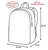 Peppa Pig Kleinkinderrucksack, Skate 3D – 32 x 25 x 6 cm – Polyester