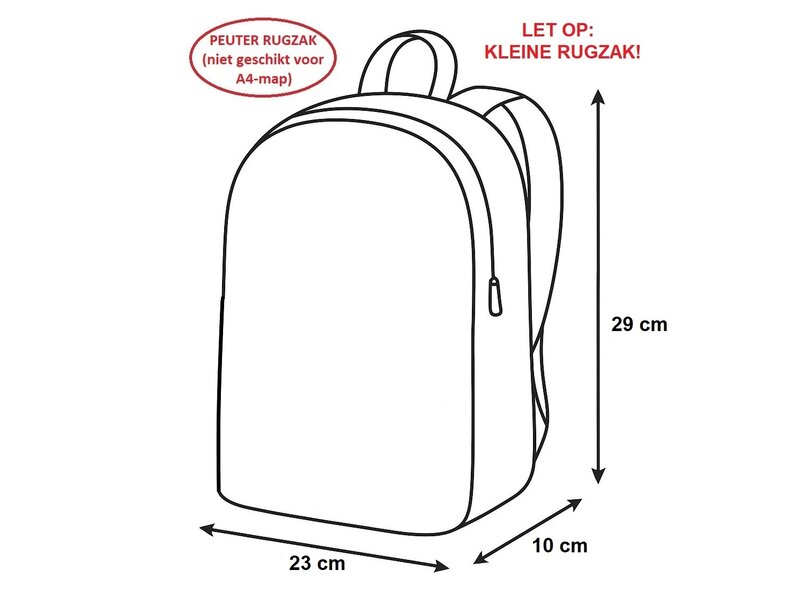 PAW Patrol Kleinkinderrucksack, 3D Marshall – 29 x 23 x 10 cm – Polyester