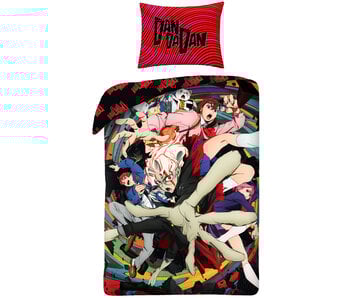 Dan Da Dan Okarun Bettbezug 140 x 200 + 70 x 90 cm Polyester