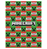 Minecraft Fleece Deken TNT - 130 x 170 cm - Polyester