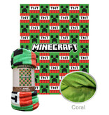 Minecraft Fleecedecke TNT - 130 x 170 cm - Polyester