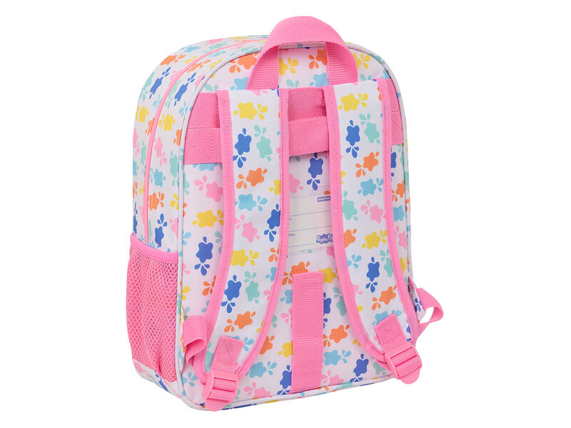 Peppa Pig Backpack Colors - 34 x 26 x 11 cm - Polyester