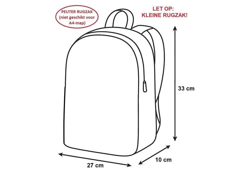 PAW Patrol Backpack, 3D Heroes - 33 x 27 x 10 cm - Polyester