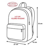 Real Madrid Rucksack Champions - 33 x 27 x 10 cm - Polyester